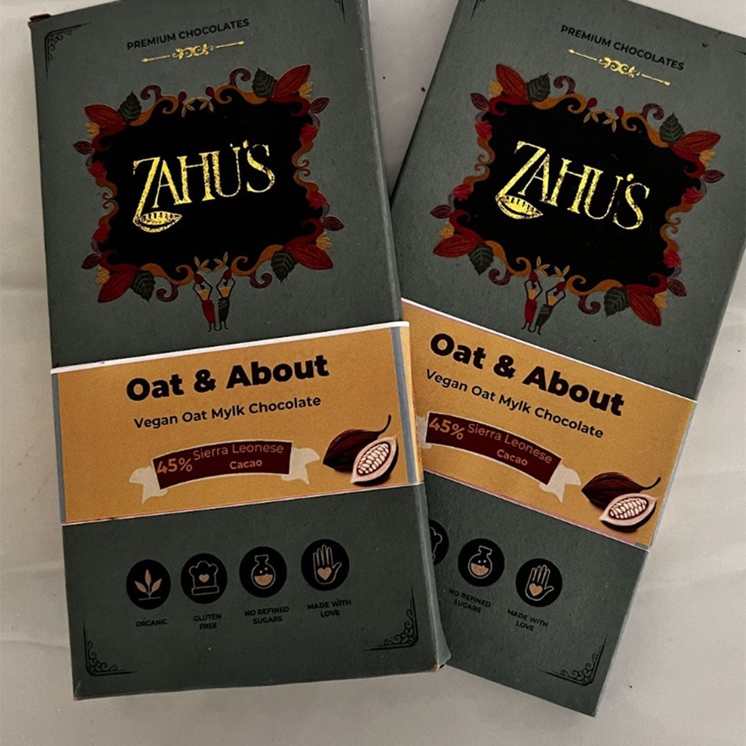 oat & about - vegan oat milk chocolate