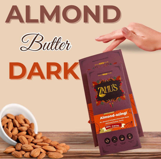 Almond-azaing - Almond butter dark 60%